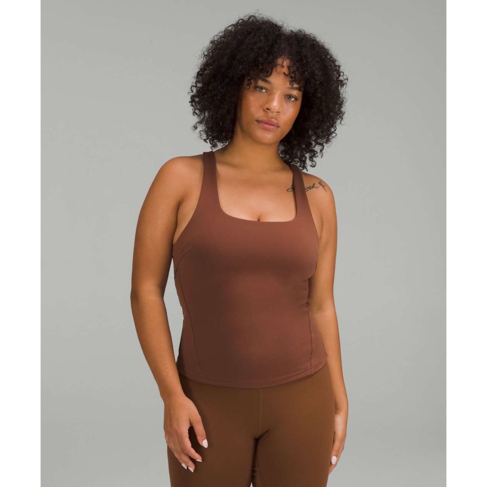 Lululemon InStill Tank Top Roasted Brown 6